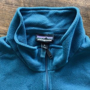 Patagonia - Men's Micro D® Fleece Jacket - Blue, Full Zip, Size: XL